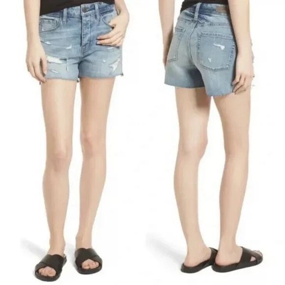 EUC Treasure & Bond Foster Boyfriend High-Rise Denim Short, size: 28 - Picture 1 of 5